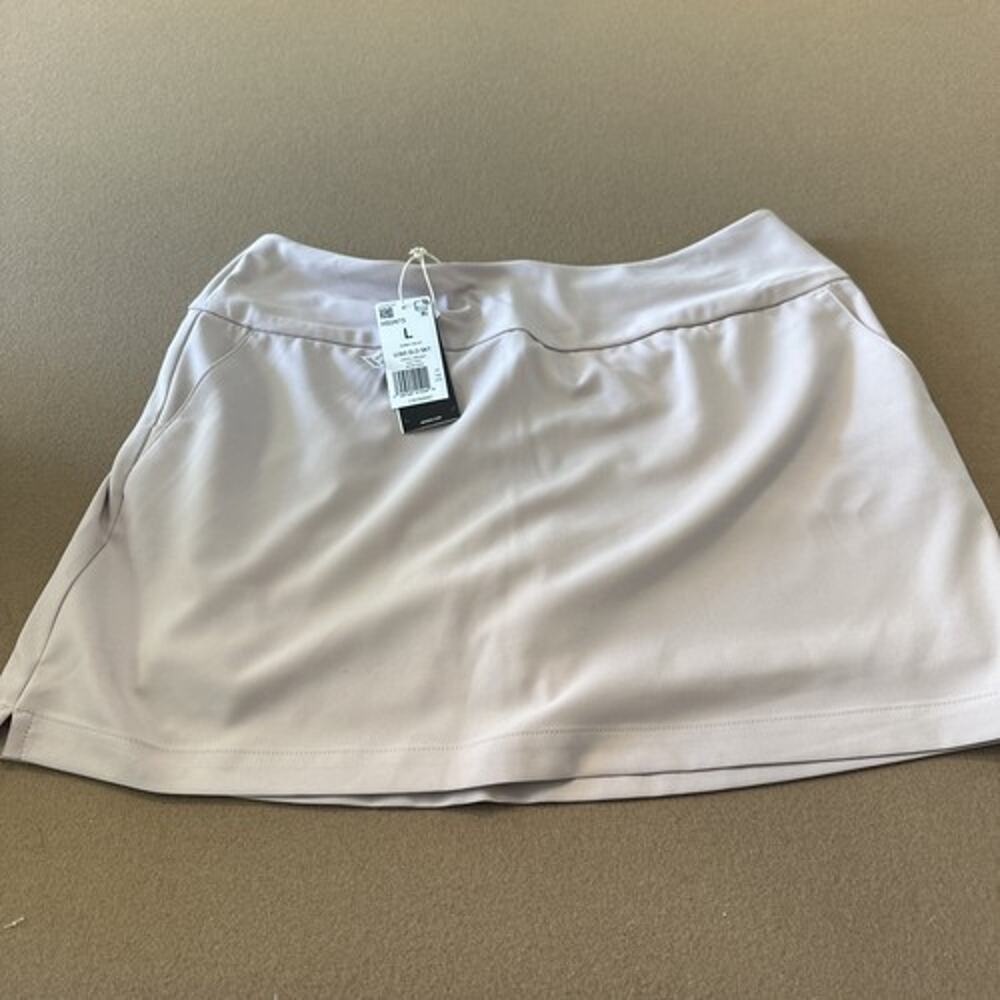 Women's adidas Ultimate365 Solid Skort Wonder Taupe Size Large